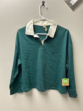 Harper + Zoe Women’s Green Rugby Shirt